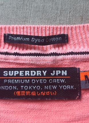 Superdry cтильный лёгкий свитер 3