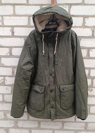 Мужская утепленная куртка / парка h&m divided (xl)