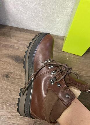 Шкіряні трекінгові ботинки 🥾 gortex р38/25 см brasher 2