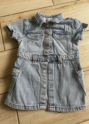 Джинсове плаття zara