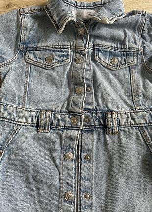 Джинсове плаття zara 2