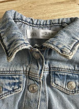 Джинсове плаття zara 5