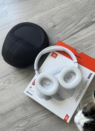 Навушники jbl tune 720bt білі, бездротові