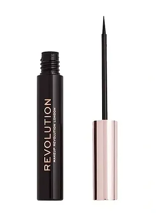 Super flick, стійка рідка підводка від makeup revolution