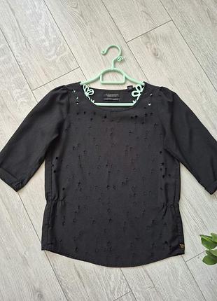 Блуза женская стильная базовая премиального голландского бренда maison scotch