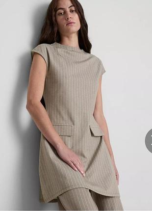 Сукня mark spencer 🍒 l-xl платье женское бежевое стильное платье в поломку