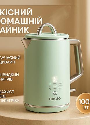 Сучасний електрочайник для дому magio, чайник красивий електричний, ергономічний електричний чайник zv-96