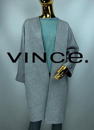 Двухсоронне пальто з вовни та кашемиру vince