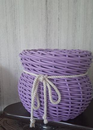 Горщик з ротангу 3