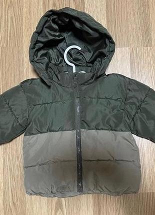 Куртка зимняя на мальчика фирмы h&amp;m, 80 см