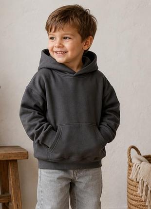 Худи, толстовка на флисе для мальчика 4-5 лет 🦝
