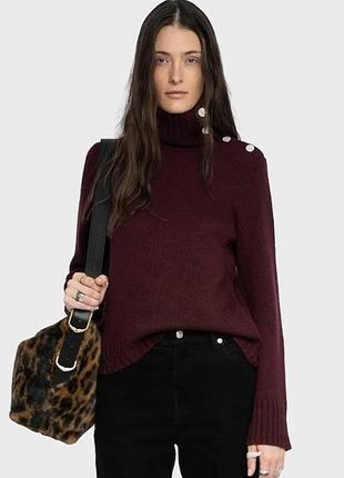 Кашеміровий светр zadig & voltaire (100% кашемір)