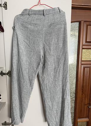 Штани сірі осінні h&m, розмір с 4