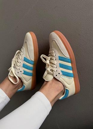 😍 женские кроссовки adidas samba | sporty &amp; 320 blue premium (1)