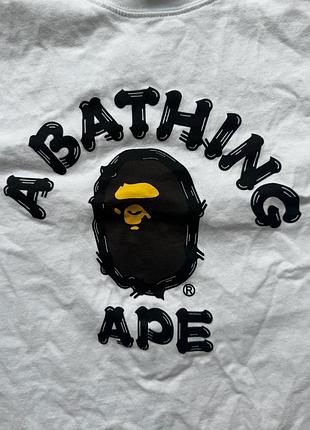 Bape футболка біла м 2