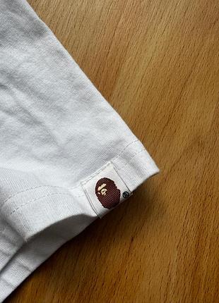 Bape футболка біла м 3