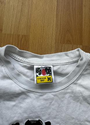 Bape футболка біла м 4
