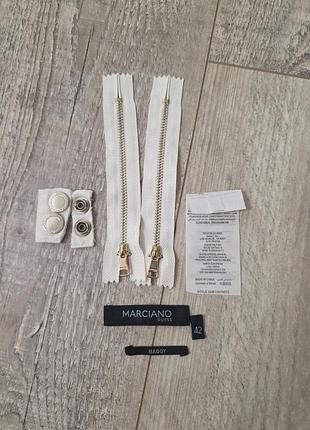 Швейна фурнітура та бірки бренду marciano guess