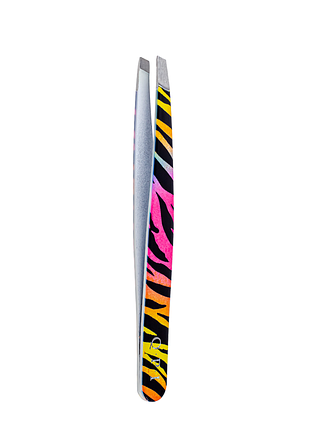 Пінцет для корекції брів qpi professional кольоровий qp-54, № 01
