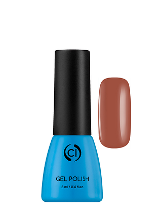 Гель-лак для нігтів colour intense gel polish 5 мл № 027 матовий рожево-бежевий daily skin care