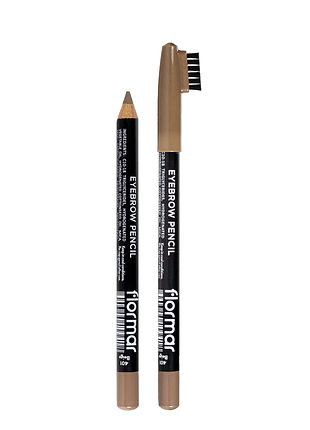 Карандаш для бровей flormar eyebrow pencil no 401 светло-коричневый