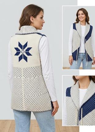 Вовняний жилет 😍