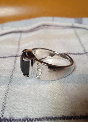 Женское кольцо посеребренно 925 3