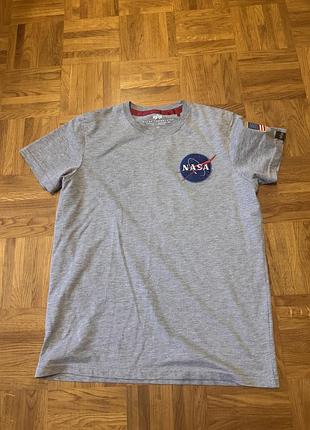 Футболка alpha industries nasa, розмір s