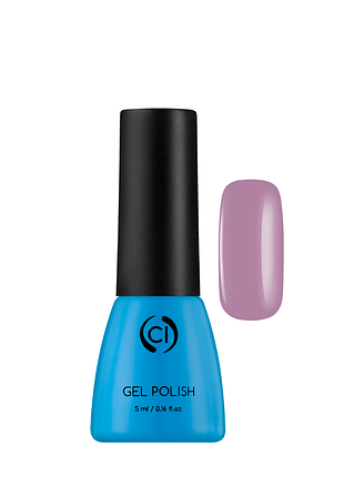Гель-лак для нігтів colour intense gel polish 5 мл № 016 матовий сіро-бузковий daily skin care