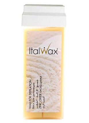 Віск для депиляції italwax касетний 100мл № 05 цинк