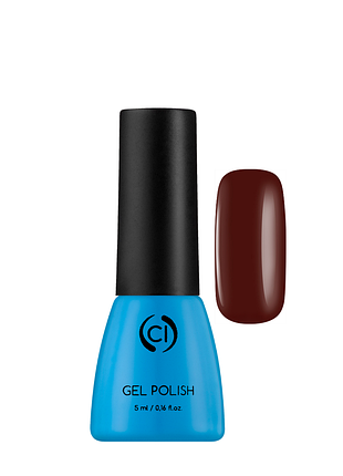 Гель-лак для нігтів colour intense gel polish 5 мл № 029 матовий коричневий daily skin care