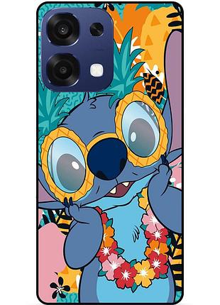 Силіконовий бампер чохол для oppo a6 pro з малюнком стіч stitch