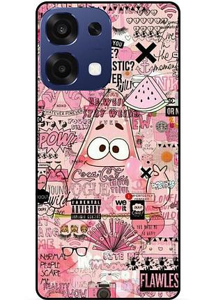 Силіконовий чохол для oppo a6 pro з малюнком губка боб sponge bob
