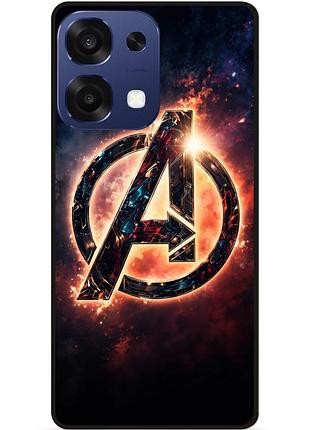 Чохол силіконовий бампер для oppo a6 pro з малюнком avengers doomsday мстители