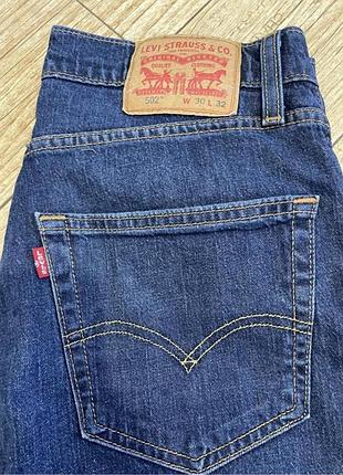 Джинси levis 502, w30, l32 2