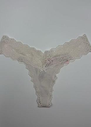 Трусики стринги victoria ́s secret хлопковые