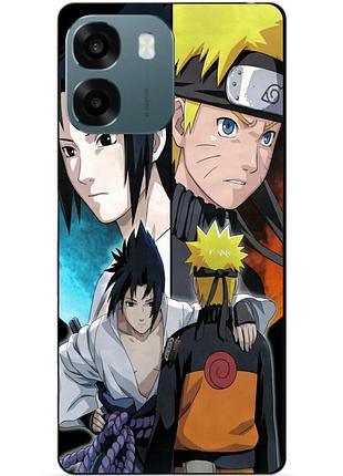 Чехол силиконовый бампер для oppo a6 с рисунком наруто узумаки naruto