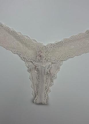 Трусики стринги victoria ́s secret хлопковые 4
