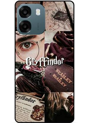 Чехол силиконовый бампер для oppo a6 с рисунком gryffindor гриффиндор гарри поттер harry potter