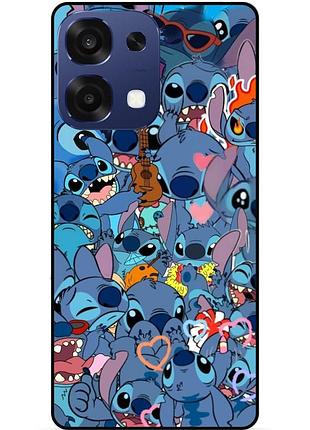 Силіконовий бампер чохол для oppo a6 pro з картинкою стіч stitch