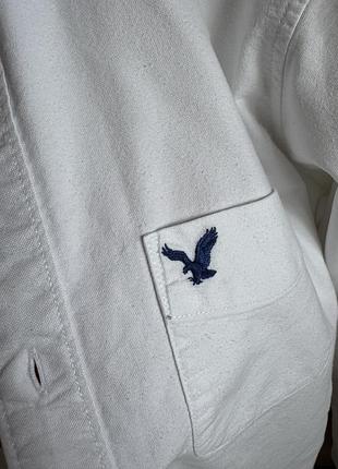 Сорочка біла тепла american eagle 2