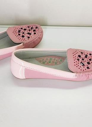 Мокасины для девочки розовые jong golf р.32,34,35 2