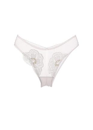Білі бразильяни з сіточки victoria’s secret