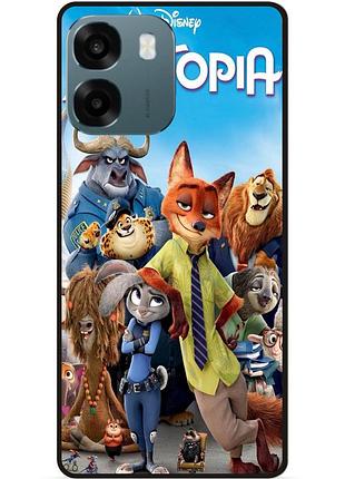 Силіконовий чохол для oppo a6 з картинкою звірополіс джуді