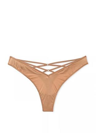 Коричневі люкс стрінги victoria’s secret 4