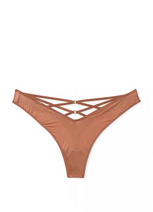 Коричневі люкс стрінги victoria’s secret 5