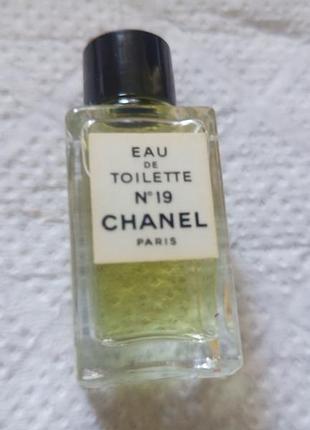 Миниатюра chanel no19. оригинал.винтаж.