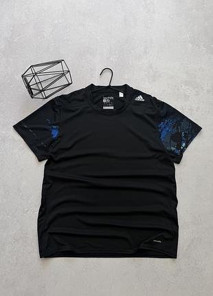 Оригінальна спортивна футболка adidas techfit “climalite” black