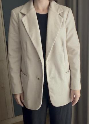 Теплий oversize піджак m-l 3