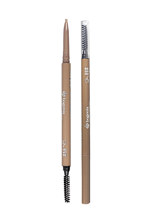 Карандаш для бровей механический bogenia micro slim brow liner ультратонкий bg 504 no 002 caramel daily skin care